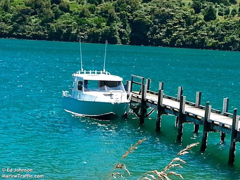 reel tenacity (Pleasure craft) - IMO , MMSI 512005678, Call Sign ZMU7115 under the flag of New Zealand