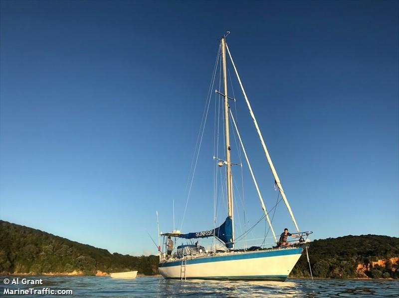 sv sunrise (Sailing vessel) - IMO , MMSI 512006562, Call Sign ZMX3233 under the flag of New Zealand