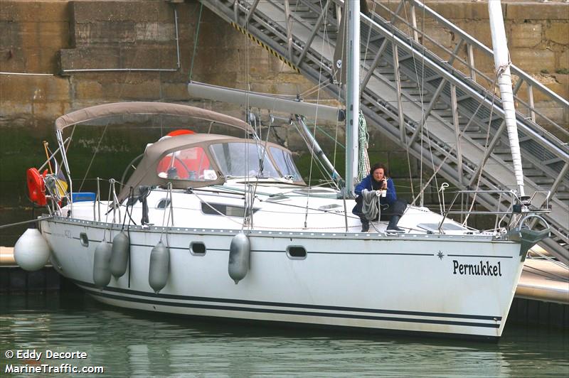 pernukkel (Sailing vessel) - IMO , MMSI 205378430, Call Sign OP3784 under the flag of Belgium