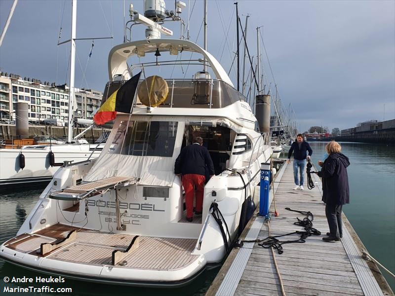 boeboel (Pleasure craft) - IMO , MMSI 205875930, Call Sign OP8759 under the flag of Belgium