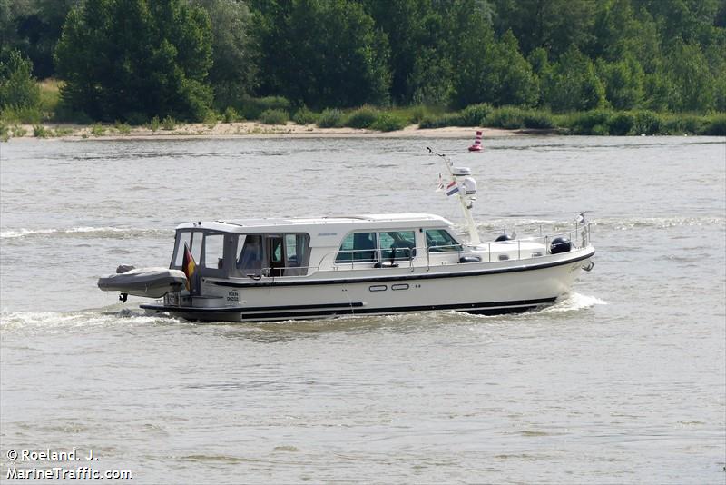 lunde (Pleasure craft) - IMO , MMSI 211247400, Call Sign DHZG2 under the flag of Germany