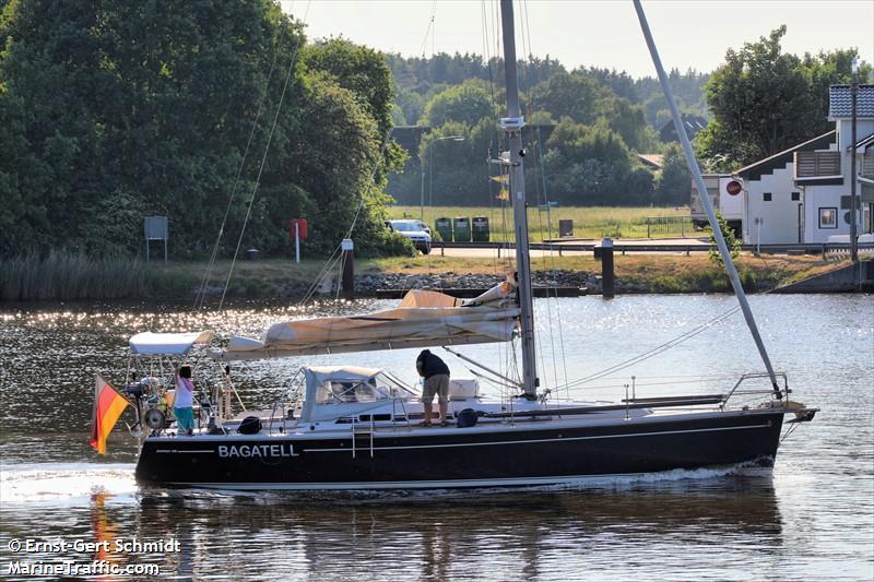 bagatell (Sailing vessel) - IMO , MMSI 211556790, Call Sign DF4387 under the flag of Germany