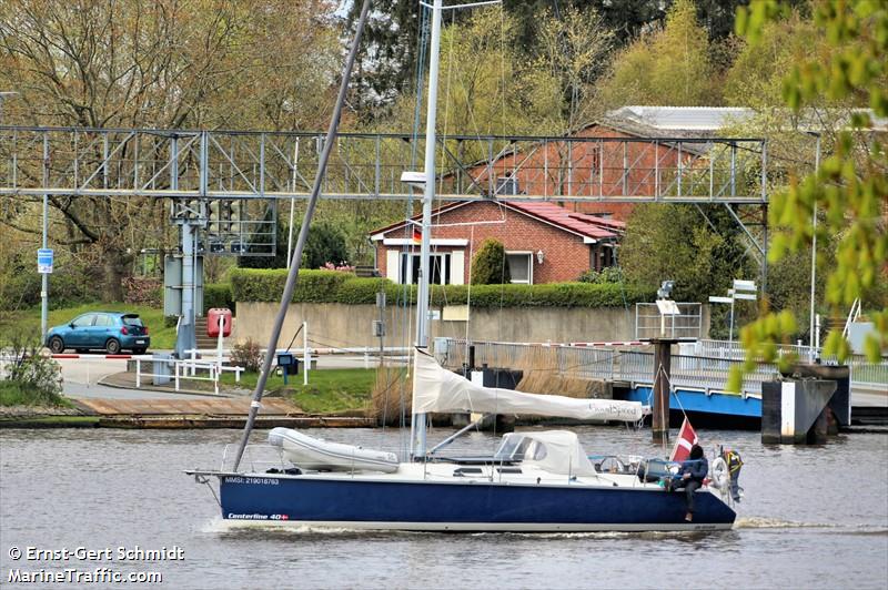 goodspeed (Sailing vessel) - IMO , MMSI 219018763, Call Sign XPE5562 under the flag of Denmark