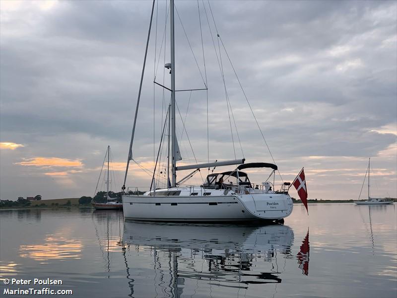 poseidon (Sailing vessel) - IMO , MMSI 219023622, Call Sign XPH2560 under the flag of Denmark