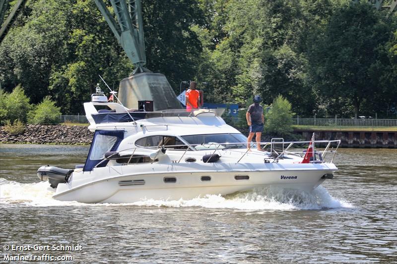 verena (Pleasure craft) - IMO , MMSI 219026482, Call Sign XPH5186 under the flag of Denmark