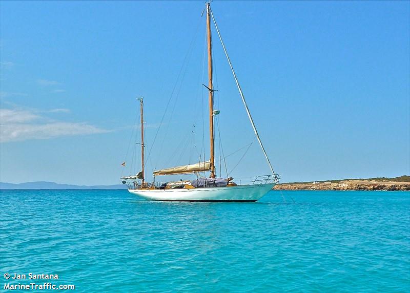 hispaniola (Sailing vessel) - IMO , MMSI 224025750 under the flag of Spain