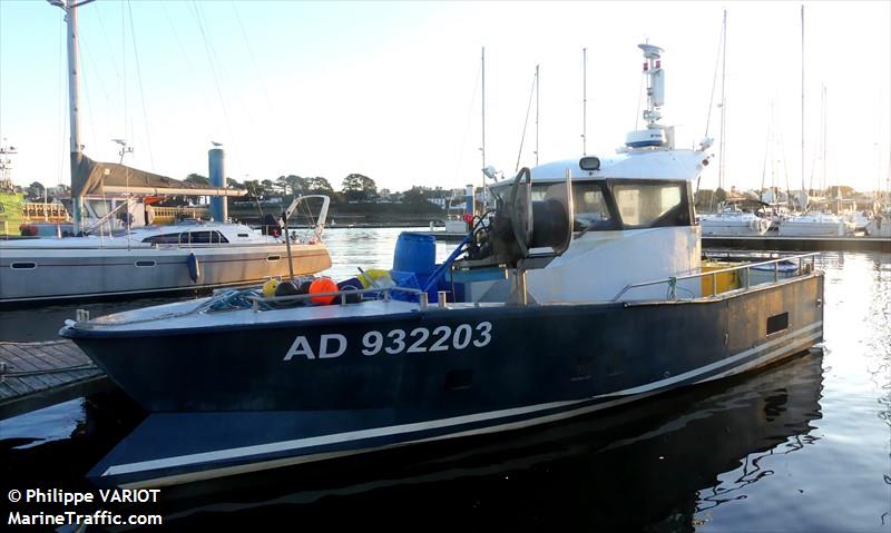 chimere (Fishing vessel) - IMO , MMSI 227277330, Call Sign FAC3599 under the flag of France