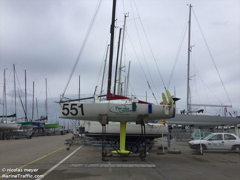 bahia express solo (Sailing vessel) - IMO , MMSI 227601150, Call Sign FGD8783 under the flag of France
