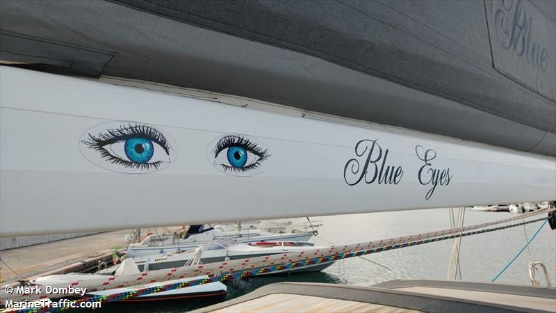 blue eyes (Pleasure craft) - IMO , MMSI 232021491, Call Sign MFBI3 under the flag of United Kingdom (UK)