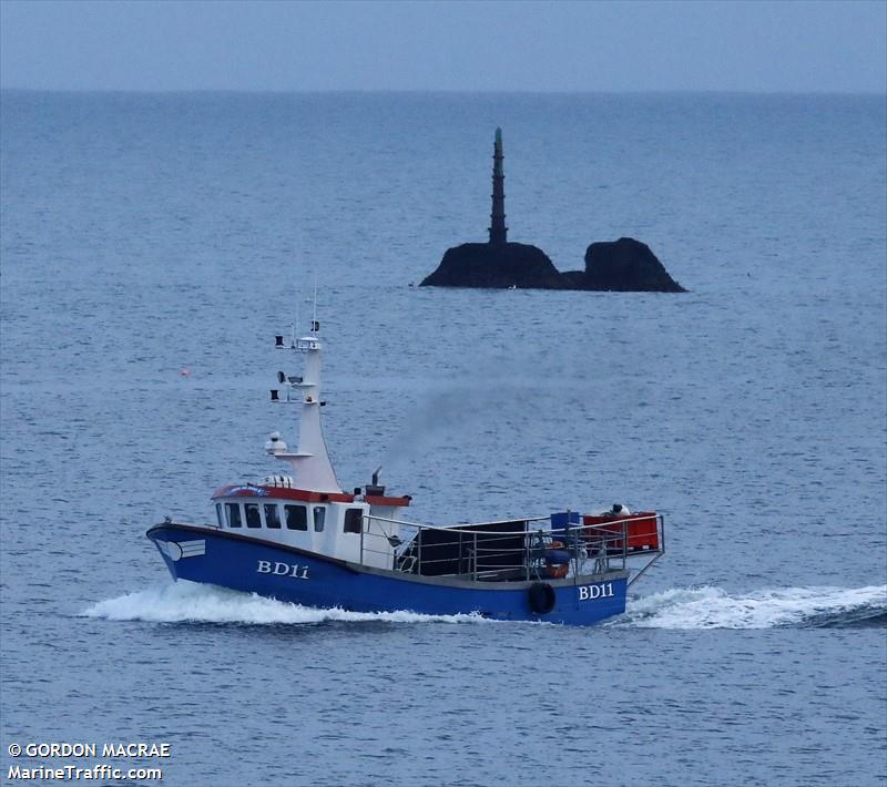 ceol-na-mara (Fishing vessel) - IMO , MMSI 232024851, Call Sign MGGU4 under the flag of United Kingdom (UK)
