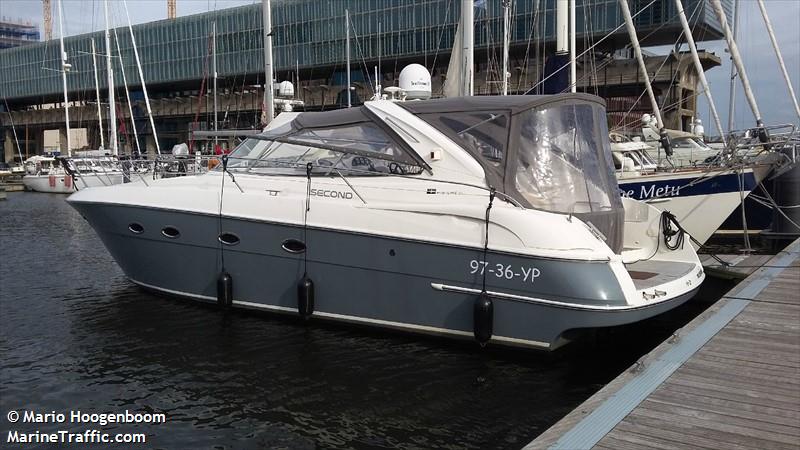 second (Pleasure craft) - IMO , MMSI 244050138, Call Sign PD2681 under the flag of Netherlands