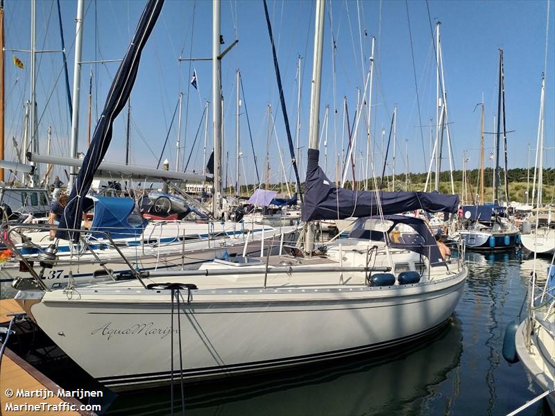 aquamarijn (Sailing vessel) - IMO , MMSI 244100913, Call Sign PF6370 under the flag of Netherlands