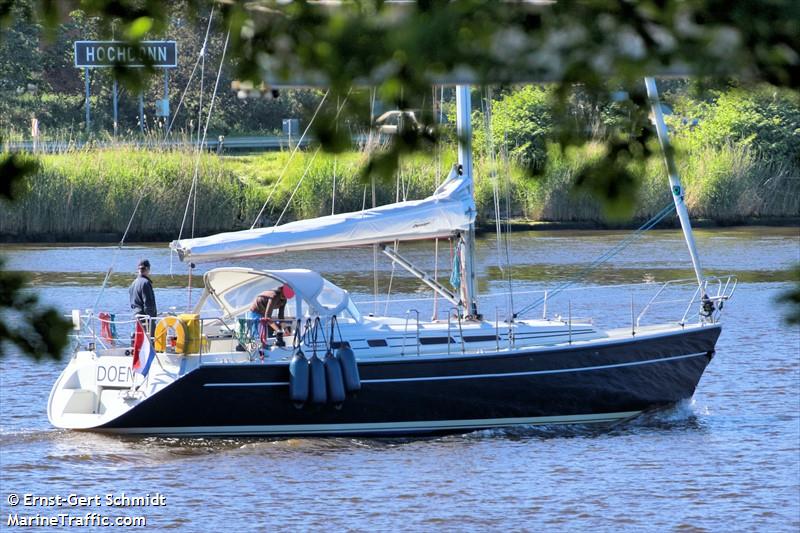 doen (Sailing vessel) - IMO , MMSI 244620135, Call Sign PH9695 under the flag of Netherlands
