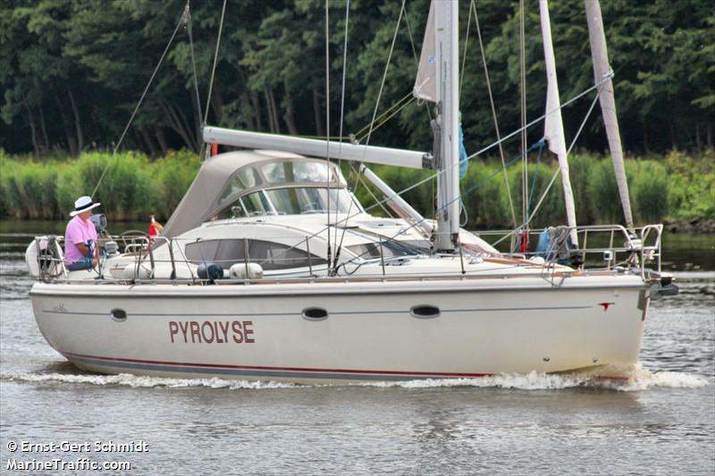 pyrolyse (Sailing vessel) - IMO , MMSI 244770791, Call Sign PI6362 under the flag of Netherlands
