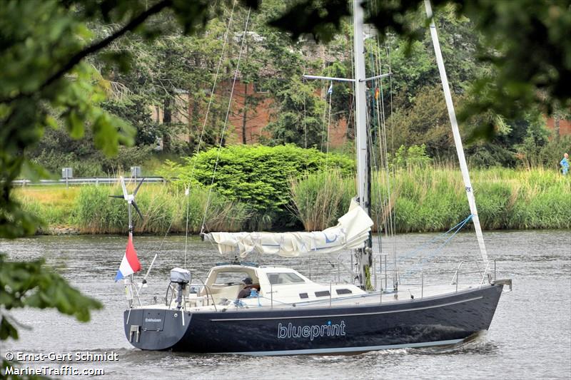 blueprint (Sailing vessel) - IMO , MMSI 244790596, Call Sign PE5702 under the flag of Netherlands
