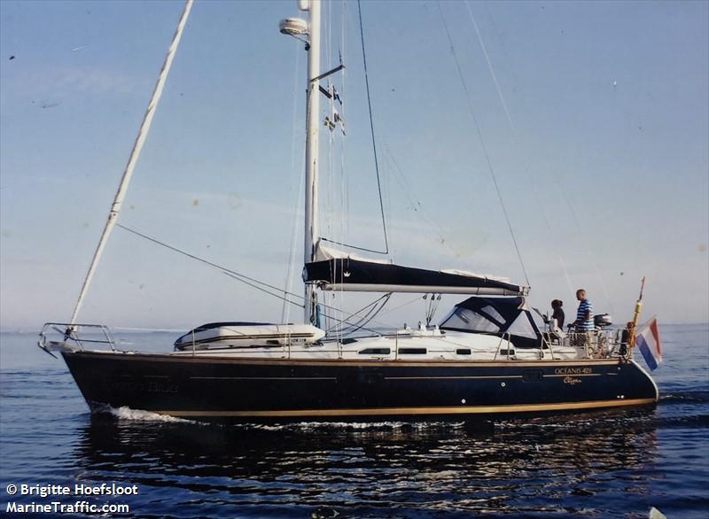 emma blue (Sailing vessel) - IMO , MMSI 244790962, Call Sign PG3263 under the flag of Netherlands