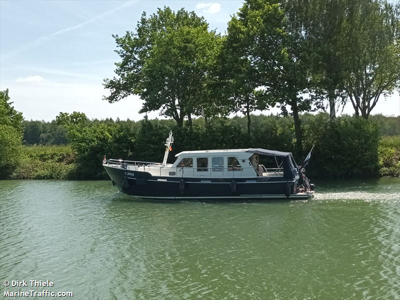 sjpas (Pleasure craft) - IMO , MMSI 244850332, Call Sign PE6048 under the flag of Netherlands