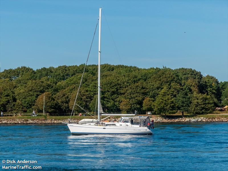 doverrun (Sailing vessel) - IMO , MMSI 316042395 under the flag of Canada
