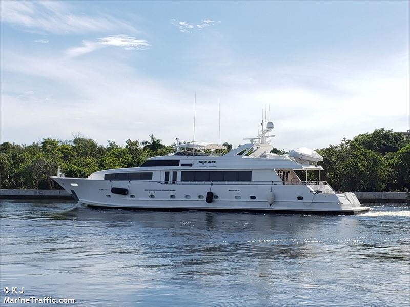 my true blue (Pleasure craft) - IMO , MMSI 368060080, Call Sign WDK4941 under the flag of United States (USA)