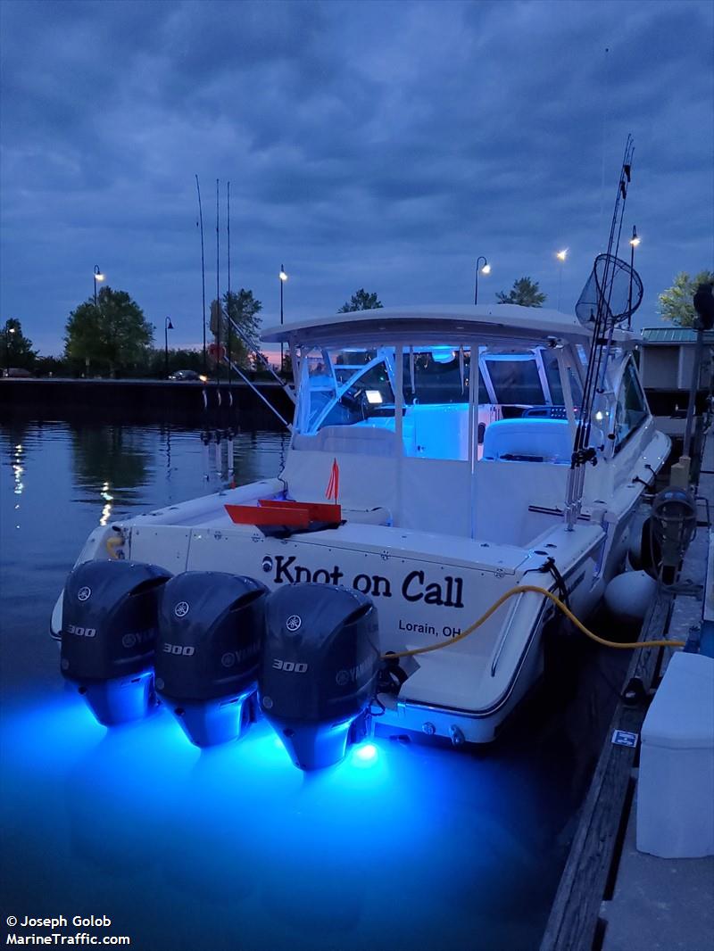 knot on call (Pleasure craft) - IMO , MMSI 368143850, Call Sign WDL5730 under the flag of United States (USA)