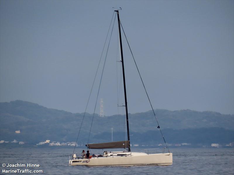 fontaine zero (Sailing vessel) - IMO , MMSI 431011889 under the flag of Japan