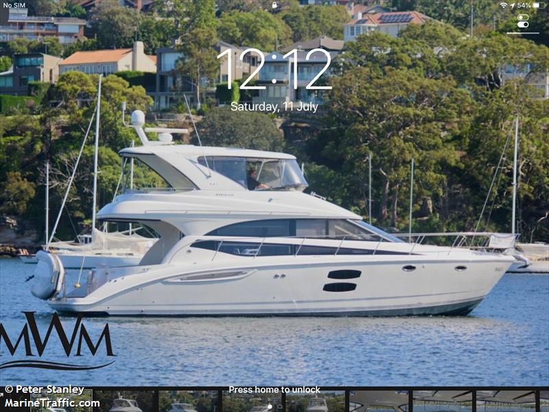 amalfi (Pleasure craft) - IMO , MMSI 503104420, Call Sign RG1042 under the flag of Australia