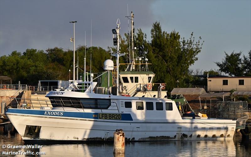 exodus (Fishing vessel) - IMO , MMSI 503113100, Call Sign VNW4690 under the flag of Australia