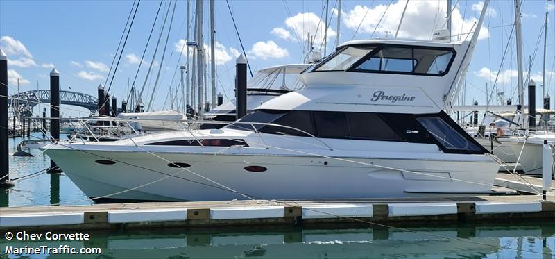 peregrine (Pleasure craft) - IMO , MMSI 512008865, Call Sign ZMS7213 under the flag of New Zealand
