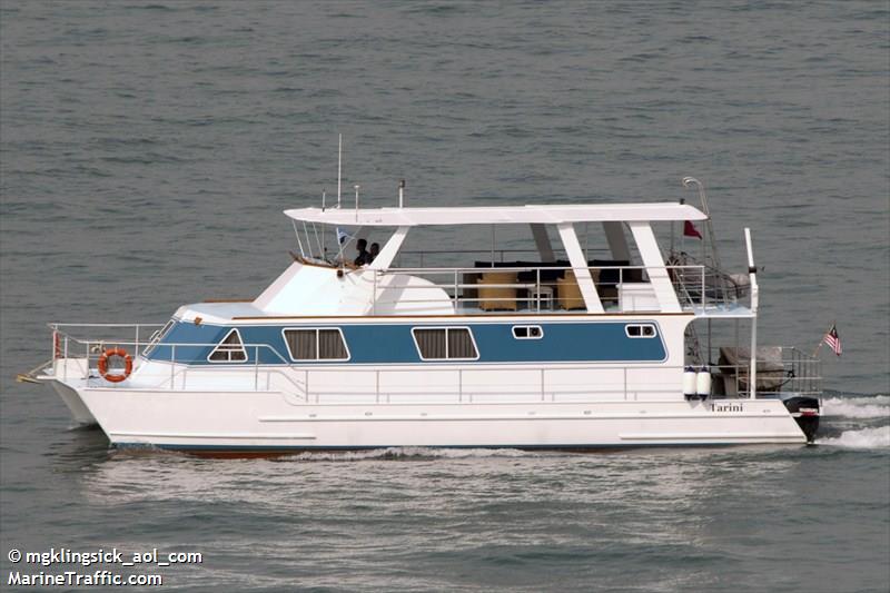 tarini (Pleasure craft) - IMO , MMSI 533130126 under the flag of Malaysia