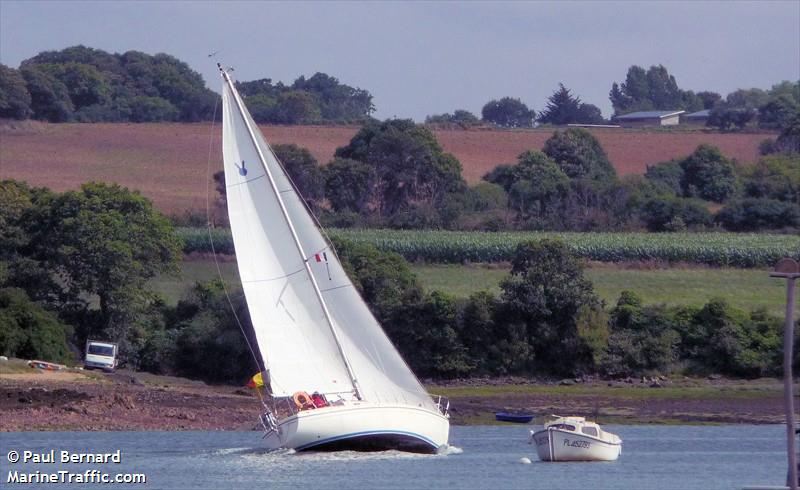 mermaid (Sailing vessel) - IMO , MMSI 205006800, Call Sign OS6855 under the flag of Belgium