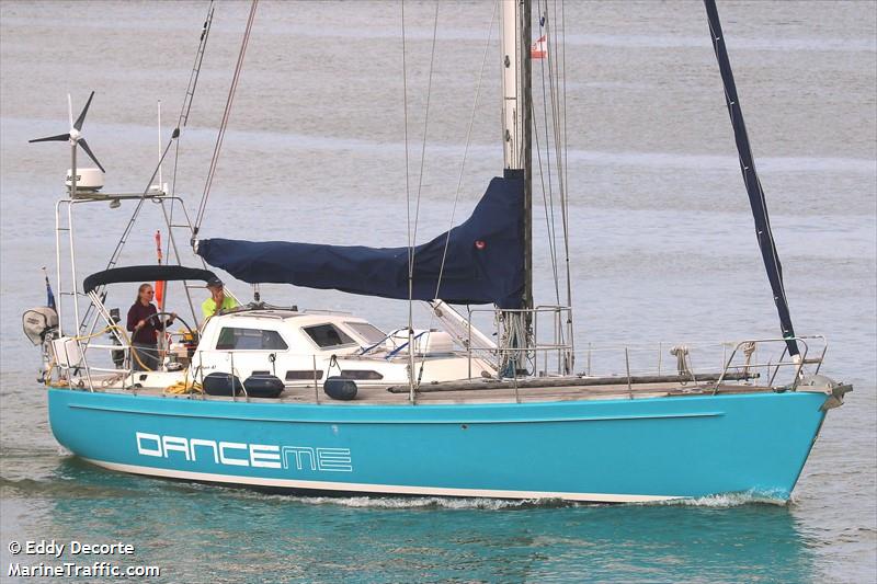 dance me (Sailing vessel) - IMO , MMSI 205227800, Call Sign OS2278 under the flag of Belgium