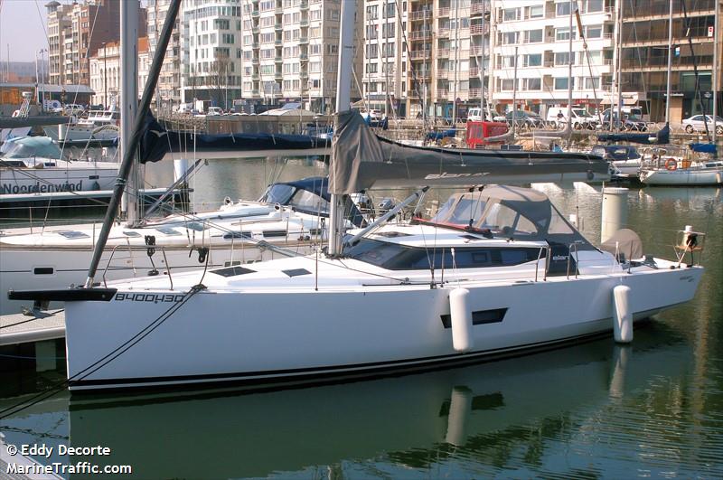 eland (Sailing vessel) - IMO , MMSI 205814310, Call Sign OR8143 under the flag of Belgium