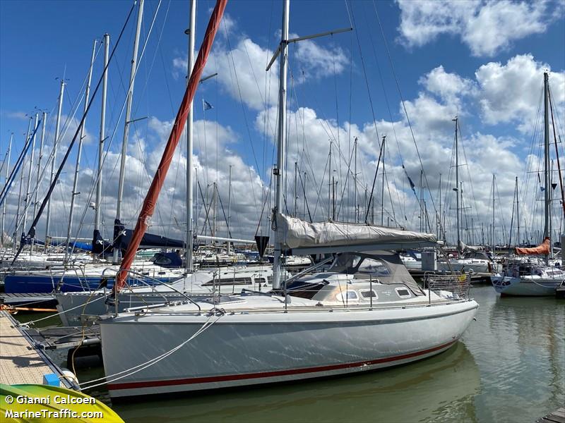 la luna (Sailing vessel) - IMO , MMSI 205815130, Call Sign OP8151 under the flag of Belgium