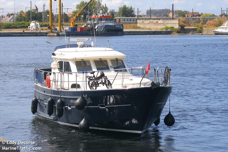 pegasus (Pleasure craft) - IMO , MMSI 205967630, Call Sign OP9676 under the flag of Belgium