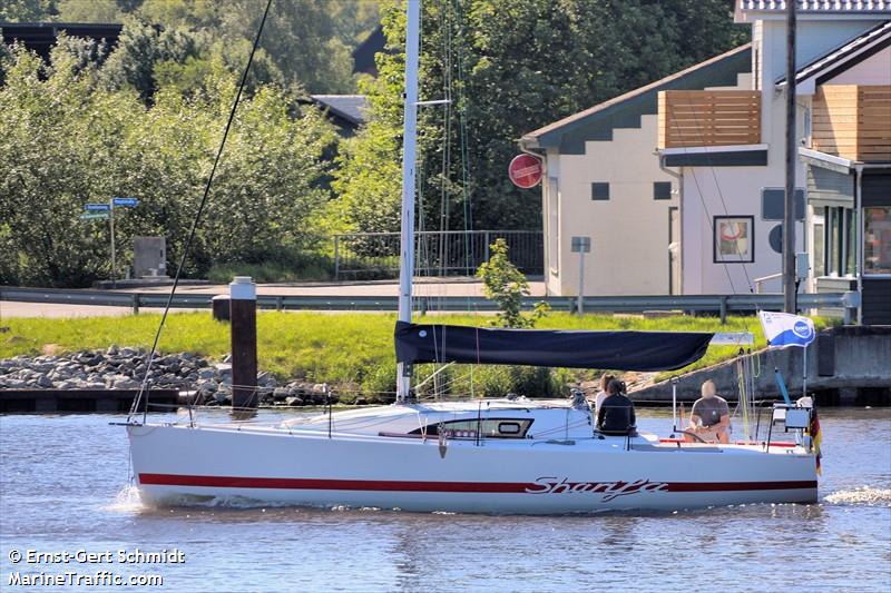 sharifa (Sailing vessel) - IMO , MMSI 211484150, Call Sign DG2871 under the flag of Germany