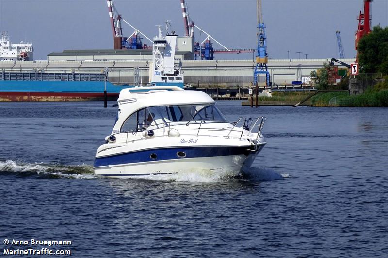 blue pearl (Sailing vessel) - IMO , MMSI 211486080, Call Sign DC4720 under the flag of Germany