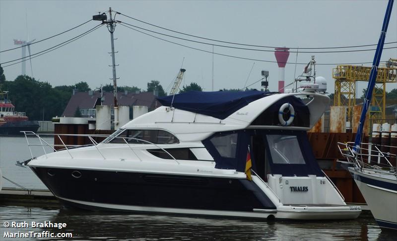 thales (Pleasure craft) - IMO , MMSI 211565200, Call Sign DK6663 under the flag of Germany