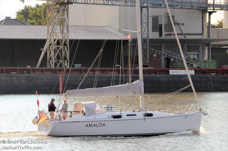 amaloa (Pleasure craft) - IMO , MMSI 211644120, Call Sign DB8140 under the flag of Germany