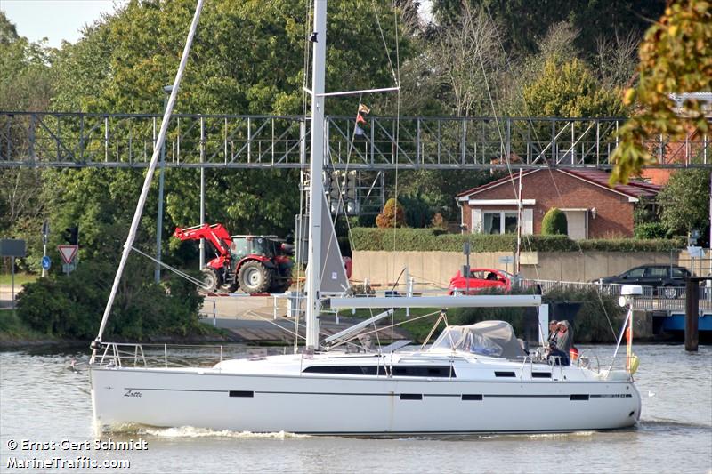 lotte (Sailing vessel) - IMO , MMSI 211780850, Call Sign DC9845 under the flag of Germany