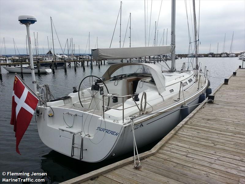 surferen (Sailing vessel) - IMO , MMSI 219008281, Call Sign XPD6613 under the flag of Denmark