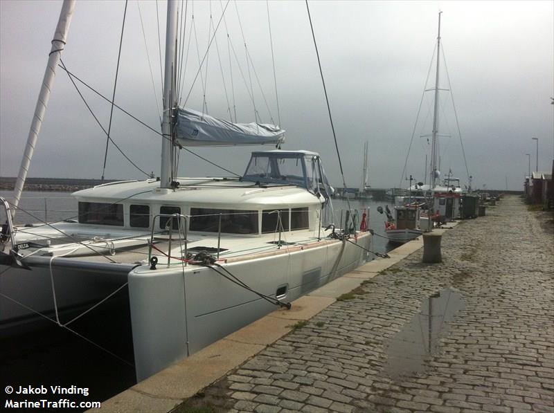 la beluga (Pleasure craft) - IMO , MMSI 219015849, Call Sign XPE3483 under the flag of Denmark