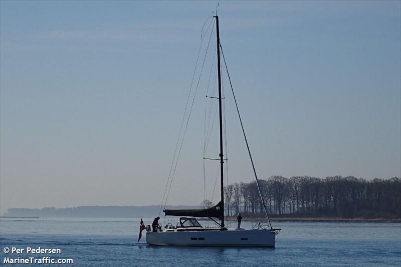feos (Pleasure craft) - IMO , MMSI 219022223, Call Sign XPE8485 under the flag of Denmark