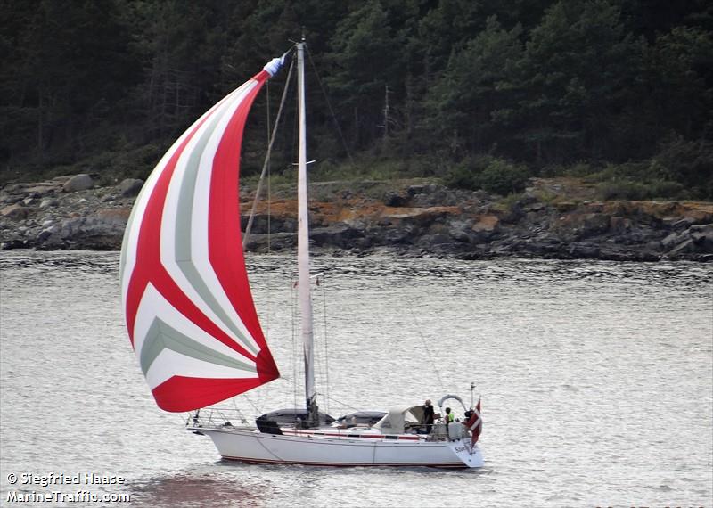 steely dane (Sailing vessel) - IMO , MMSI 219023240 under the flag of Denmark