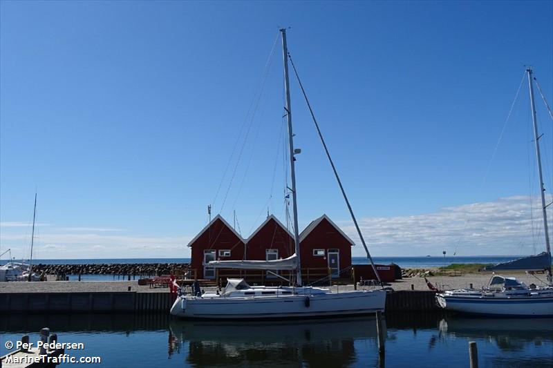 heartbeat (Sailing vessel) - IMO , MMSI 219024660, Call Sign OX3058 under the flag of Denmark