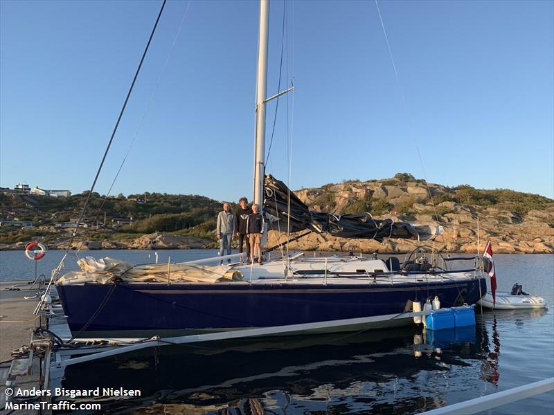 gertrud (Sailing vessel) - IMO , MMSI 219025958, Call Sign XPH4719 under the flag of Denmark
