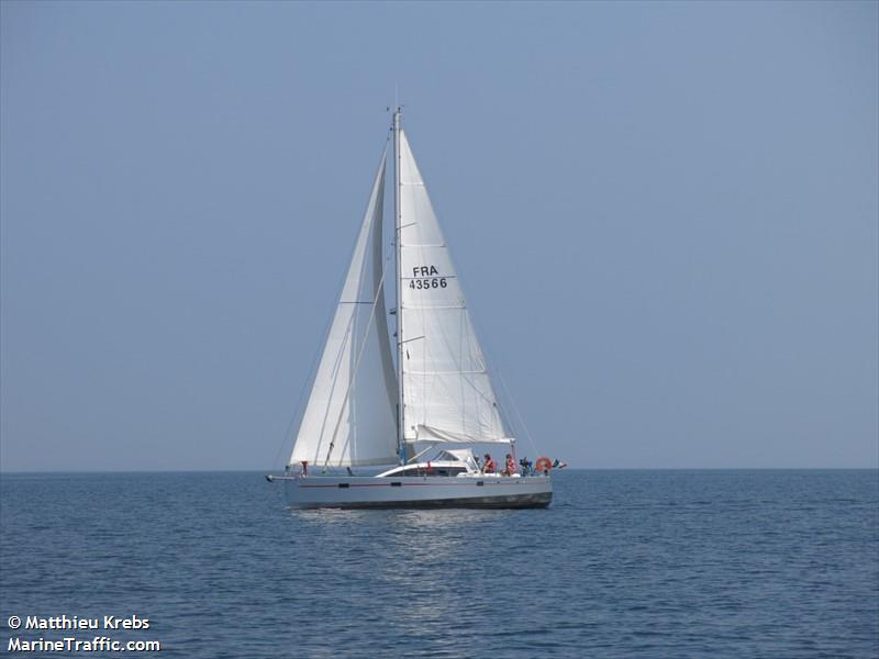 eos (Sailing vessel) - IMO , MMSI 227214860, Call Sign FAB5642 under the flag of France