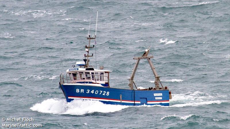 nannig (Fishing vessel) - IMO , MMSI 227686570, Call Sign FT6318 under the flag of France