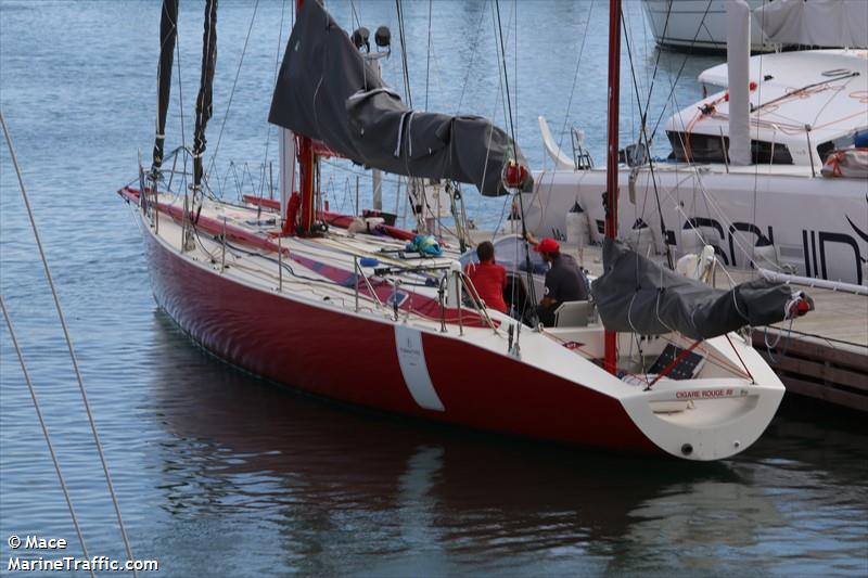 le cigare rouge (Sailing vessel) - IMO , MMSI 227768000, Call Sign FVDH under the flag of France