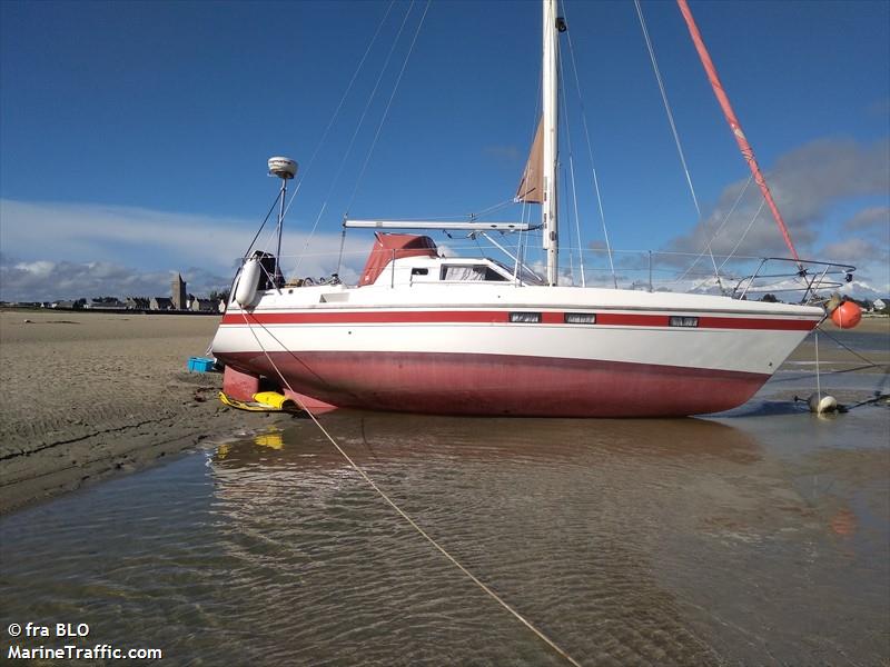 red sky (Sailing vessel) - IMO , MMSI 227976910, Call Sign FAG8208 under the flag of France