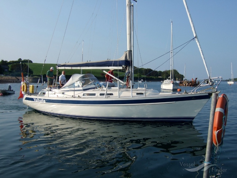 vahalla (Sailing vessel) - IMO , MMSI 232003729, Call Sign MYAA7 under the flag of United Kingdom (UK)